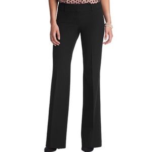 LOFT Wool blend Laura fit black trousers